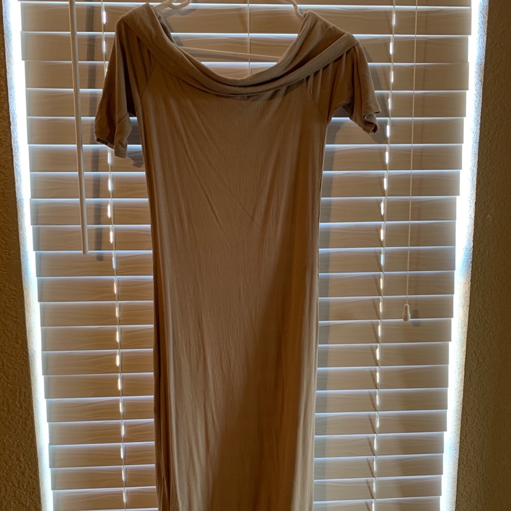 Off the shoulder dress